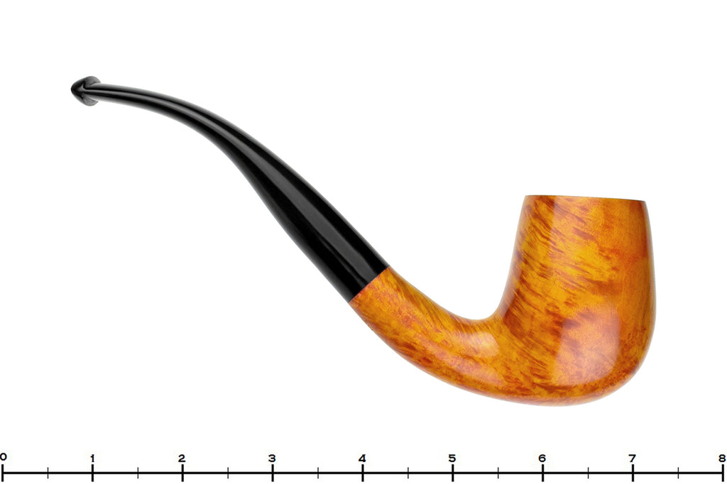 Blue Room Briars is proud to present this Merchant Service Pipe "1935" British Tan Bent Billiard