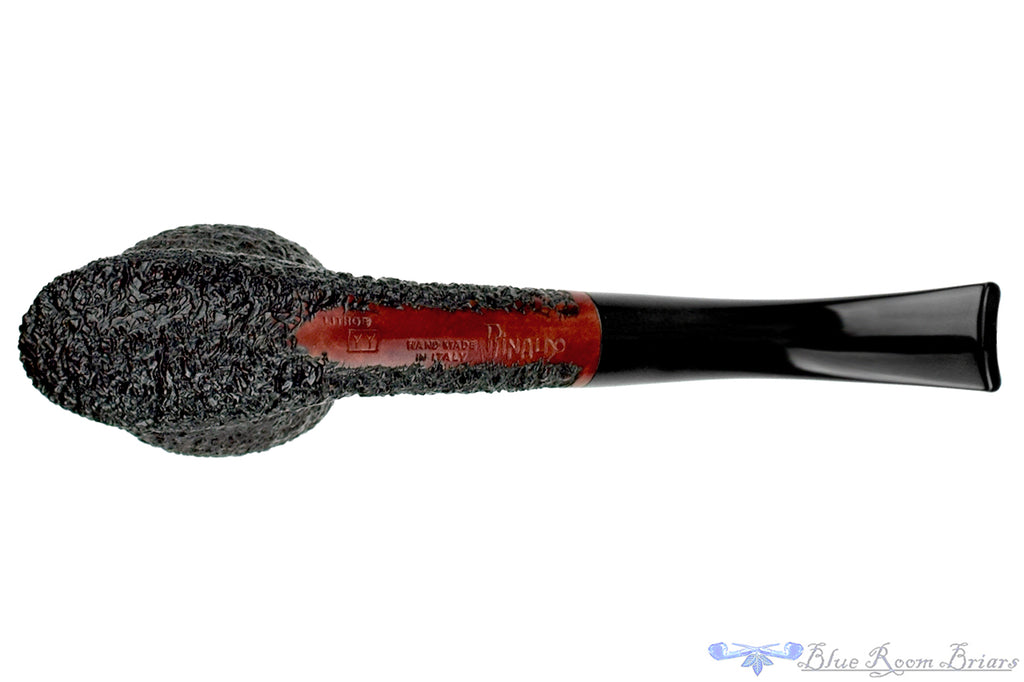 Blue Room Briars is proud to present this Rinaldo YY Bent Rusticated Ramses Estate Pipe