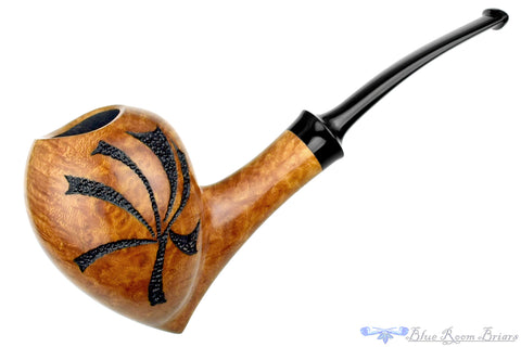 C. Kent Joyce Pipe Dancing Flame Horn with Insert and Brindle
