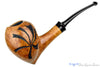 Blue Room Briars is proud to present this C Kent Joyce Pipe Bent Spot Carved Acorn