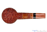 Blue Room Briars is proud to present this Dr. Bob Pipe (PPP) Rusticated Hawkbill with Brindle