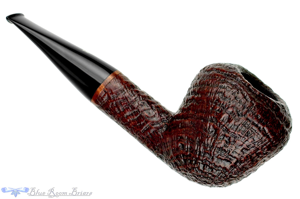 Blue Room Briars is proud to present this Rinaldo Sahara Titania YYY Sandblast Pear Estate Pipe