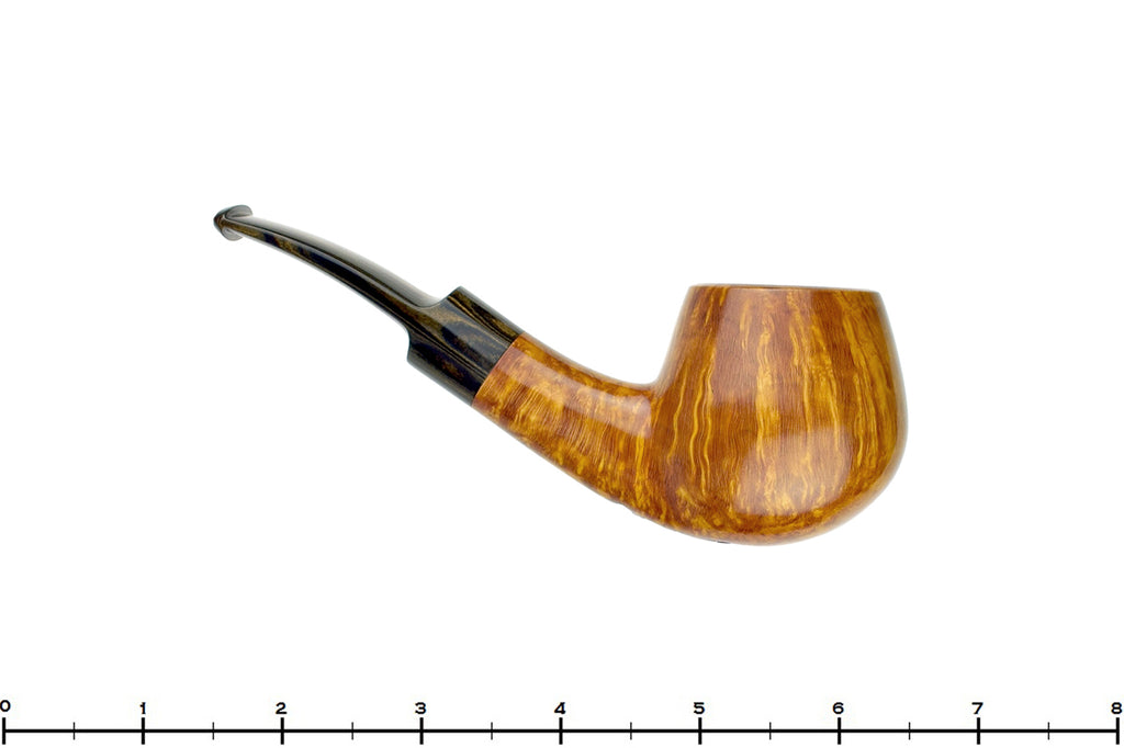 Blue Room Briars is proud to present this Brian Madsen Pipe Bent Apple with Brindle and Plateau