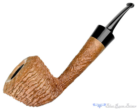 Nate King Pipe 548 High-Contrast Dublin with Horn