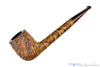 Blue Room Briars is proud to present this Jerry Crawford Pipe Contrast Blast Canadian with Cumberland Brindle