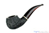Blue Room Briars is proud to present this Jerry Crawford Pipe Black Blast Author with Ivorite and Cumberland Brindle
