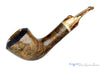 Blue Room Briars is proud to present this Ron Smith Pipe Partial Rusticated Horn with Acrylic