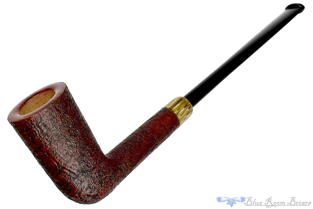 Blue Room Briars is proud to present this Doug Finlay Pipe Sandblast Arne Jacobsen with Acrylic Ferrule