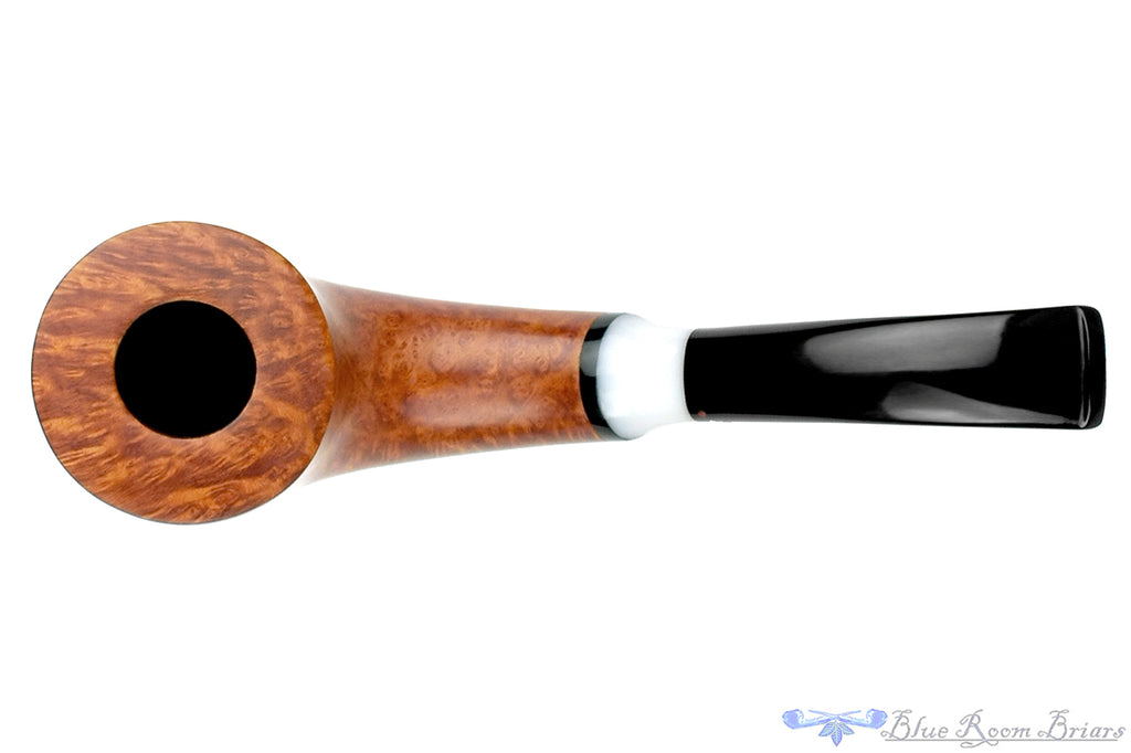 Blue Room Briars is proud to present this Dr. Bob Pipe (H) Large Horn with Acrylic