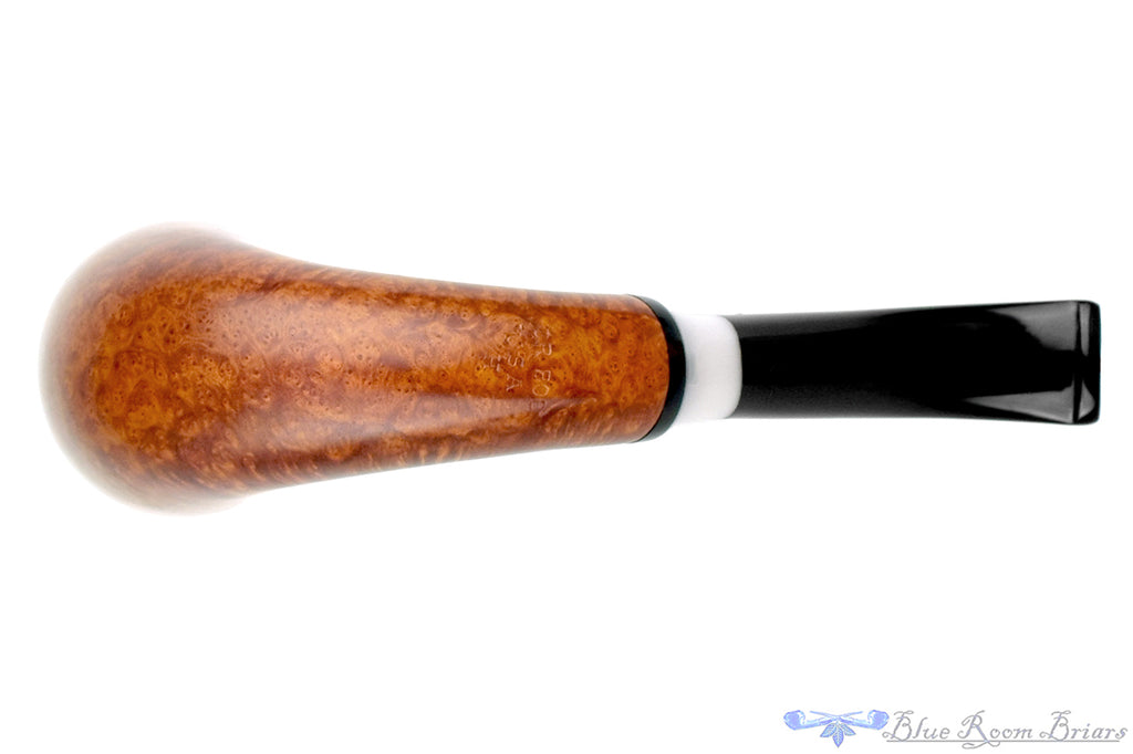 Blue Room Briars is proud to present this Dr. Bob Pipe (H) Large Horn with Acrylic