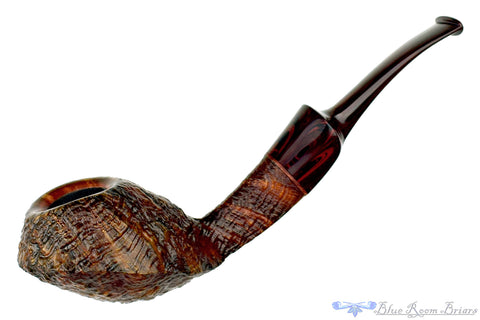 Nate King Pipe 380 Smooth Elephant's Foot with Ebonite