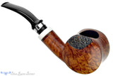 Blue Room Briars is proud to present this Roland Kirsch Bent Partial Rusticated Blowfish with Silver and Acrylic Estate Pipe
