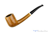 Blue Room Briars is proud to present this Charl Goussard Pipe Bent Billiard with Warthog Tusk