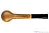 Blue Room Briars is proud to present this Charl Goussard Pipe Bent Billiard with Warthog Tusk