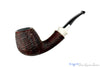 Blue Room Briars is proud to present this Jared Coles Pipe Bent Sandblast Billiard with Juma