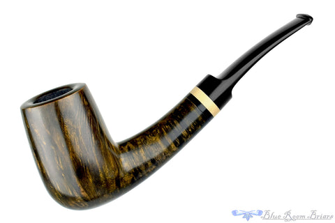 Brian Madsen Pipe 1/8 Bent Rusticated Dublin with Bocote