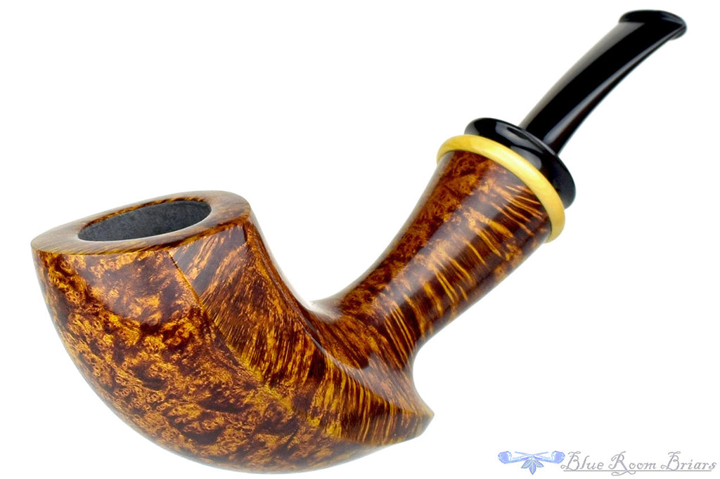 Bill Shalosky Pipe 337 Elephant's Foot with Box Elder and Fordite