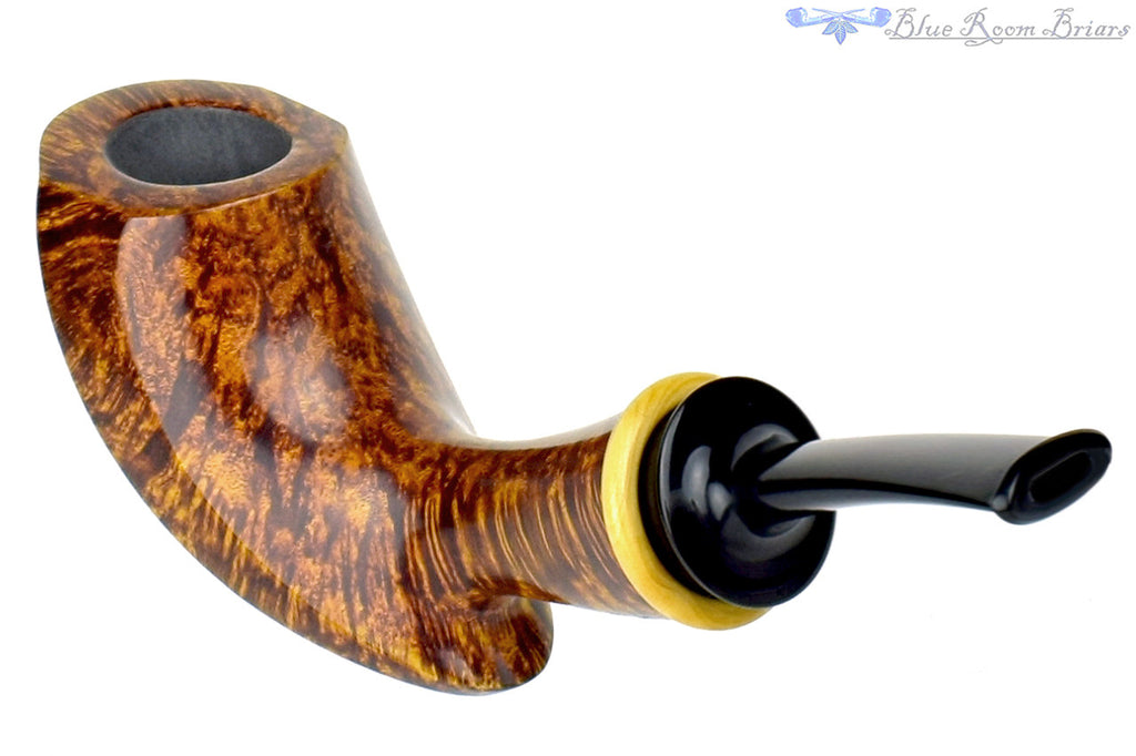 Bill Shalosky Pipe 337 Elephant's Foot with Box Elder and Fordite