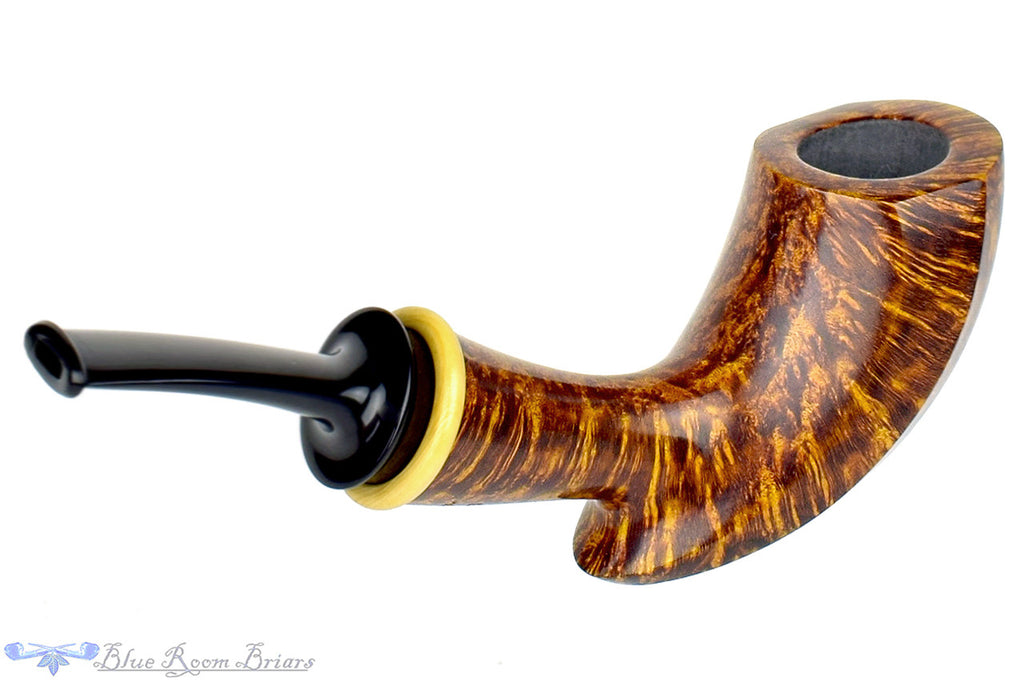 Bill Shalosky Pipe 337 Elephant's Foot with Box Elder and Fordite