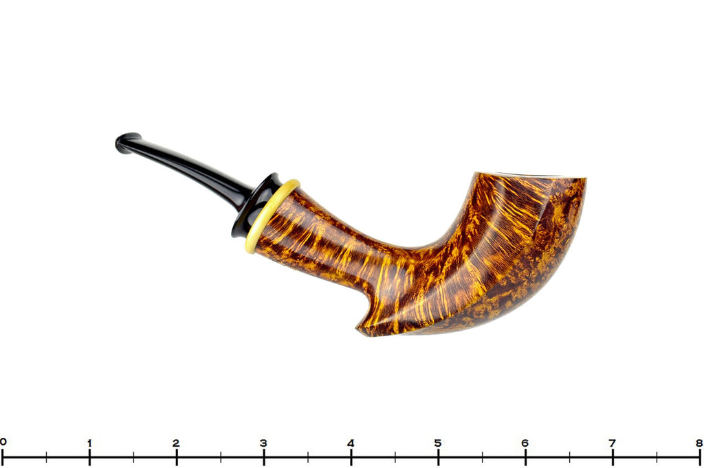 Bill Shalosky Pipe 337 Elephant's Foot with Box Elder and Fordite