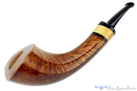 C. Kent Joyce Pipe Dancing Flame Horn with Insert and Brindle
