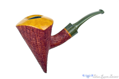 C. Kent Joyce Pipe Dancing Flame Horn with Insert and Brindle