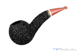 Blue Room Briars is proud to present this Dr. Bob Pipe Black Rusticated Hawkbill
