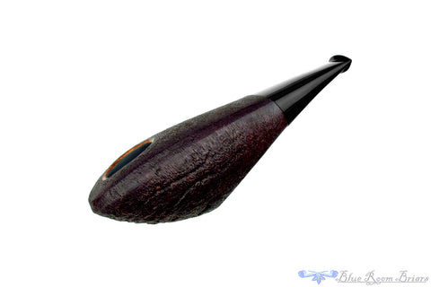 Dirk Heinemann Pipe Black Blast Cherrywood with Buddha Bamboo