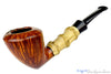 Blue Room Briars is proud to present this Michail Kyriazanos Pipe 1/4 Bent Bamboo Acorn with Plateau