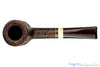 Blue Room Briars is proud to present this Bill Shalosky Pipe 618 Ring Blast Billiard with Ivorite and Brindle