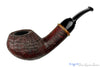 Blue Room Briars is proud to present this Bill Shalosky Pipe 620 Bent Sandblast Danish Scoop with Redwood Burl