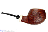 Blue Room Briars is proud to present this Bonsai Pipe by Tobias Höse Sandblast Cannonball with Ivorite