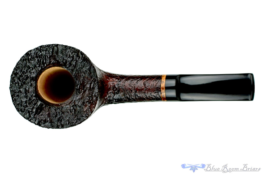 Blue Room Briars is proud to present this RC Sands Pipe 1/4 Bent Large Ring Blast Yachtsman with Plateau