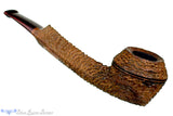 Blue Room Briars is proud to present this Andrea Gigliucci Pipe Carved Stemless 1/4 Bent Bulldog with Brindle