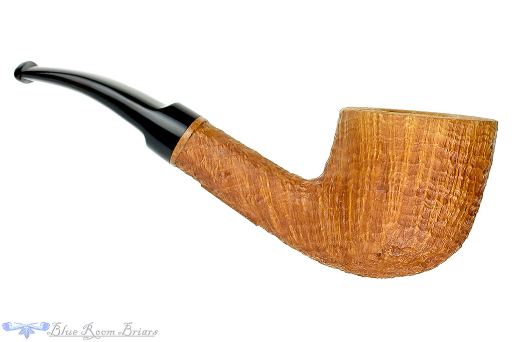 Blue Room Briars is proud to present this RC Sands Pipe 1/4 Bent Tan Blast Billiard