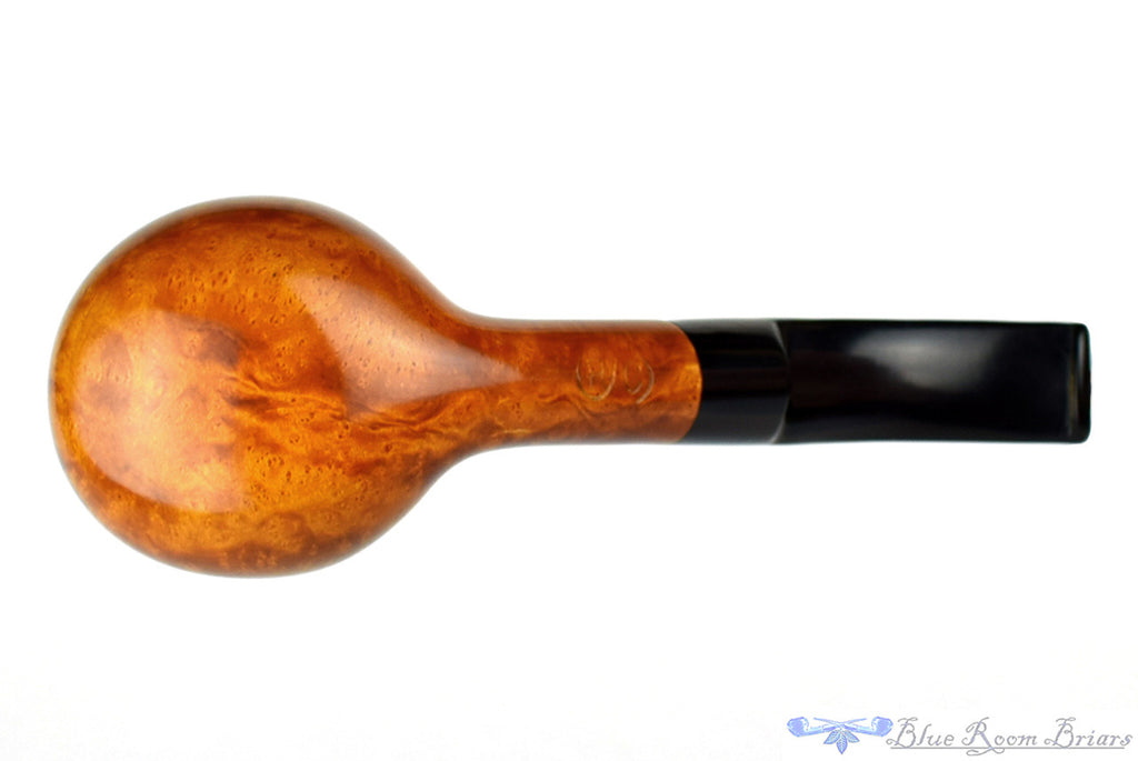 RC Sands Pipe 3/4 Bent Saddled Tomato, Blue Room Briars, apple, danish school, chuck sands, straight grain, smooth, birdseye, saddle, saddle stem, half bent, one half bent, bent, bent tomato, ohio, natural, artisan pipe, new pipe, production pipe, factory pipe, budget pipe, briar, briar pipe, tobacco pipe, wood pipe, wooden pipe, briar-pipe, smoking pipe, smoking hobby, ebonite, vulcanite, pipe stem, pipe mortise, stem, mortise, button, draft hole, grain, estate pipe, estate, refurbished, used pipe, refurbi