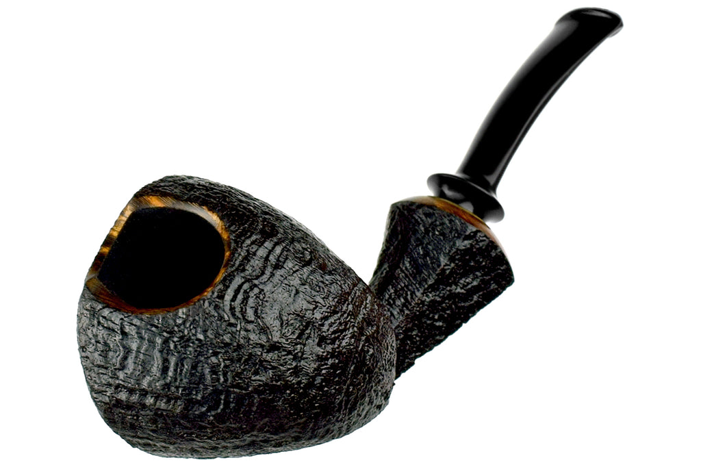 Blue Room Briars is proud to present this David Huber Pipe Sandblast Ivarsson Blowfish