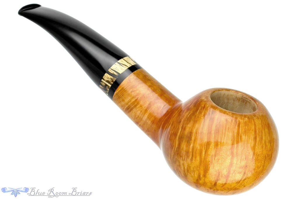 Blue Room Briars is proud to present this Todd Harris Pipe Author with Spalted Tamarind