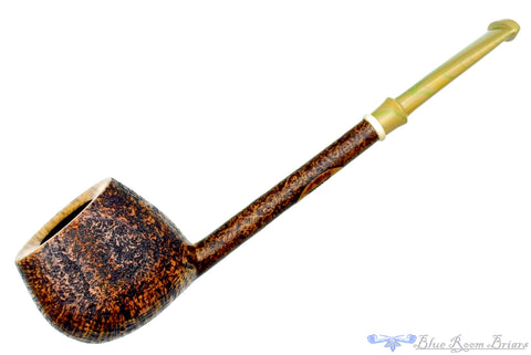Scottie Piersel Pipe "Scottie" Contrast Blast Tall Pot with Ivorite and Brindle
