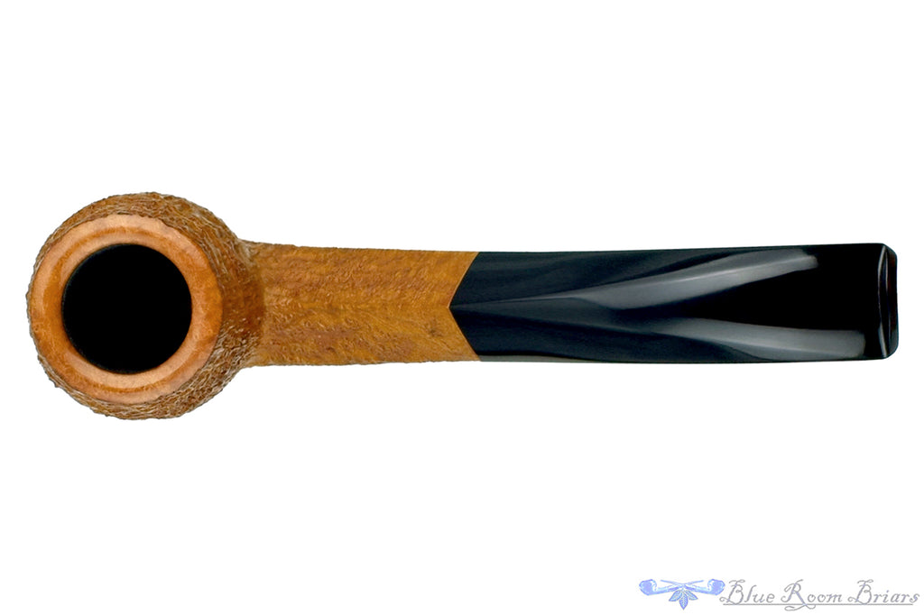 Blue Room Briars is proud to present this Jesse Jones Pipe 4421 1/2 Bent Ring Blast Diamond Shank Billiard