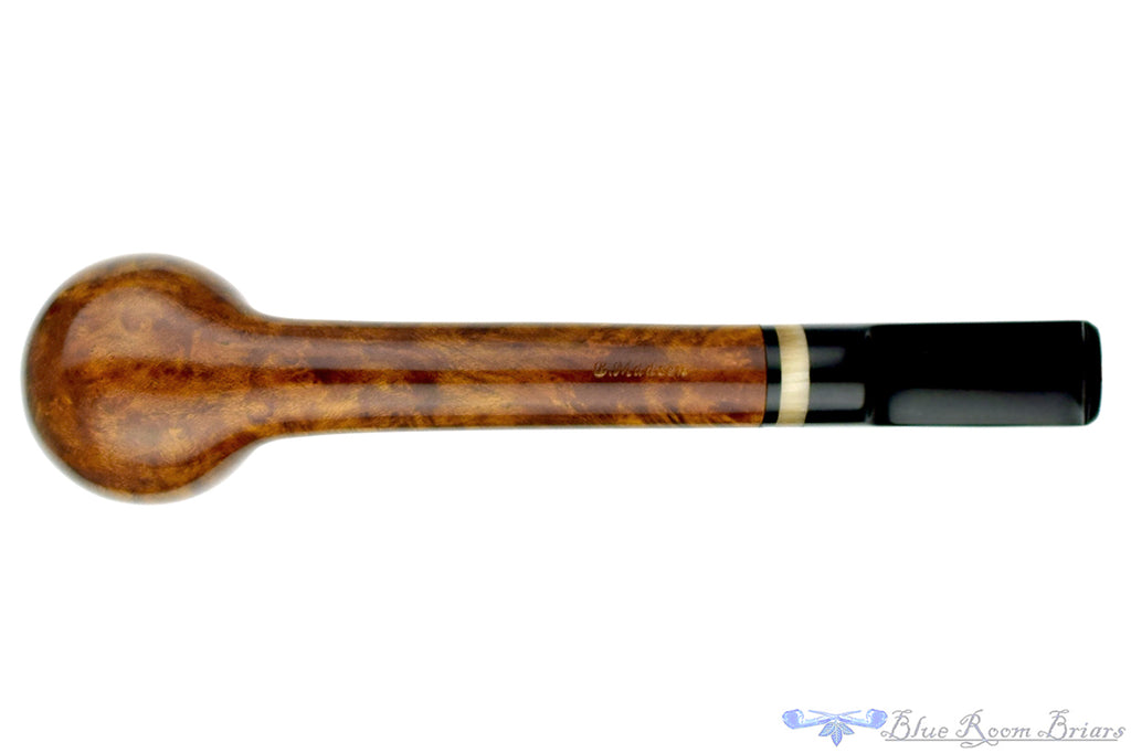 Blue Room Briars is proud to present this Brian Madsen Pipe Lovat with Horn Insert