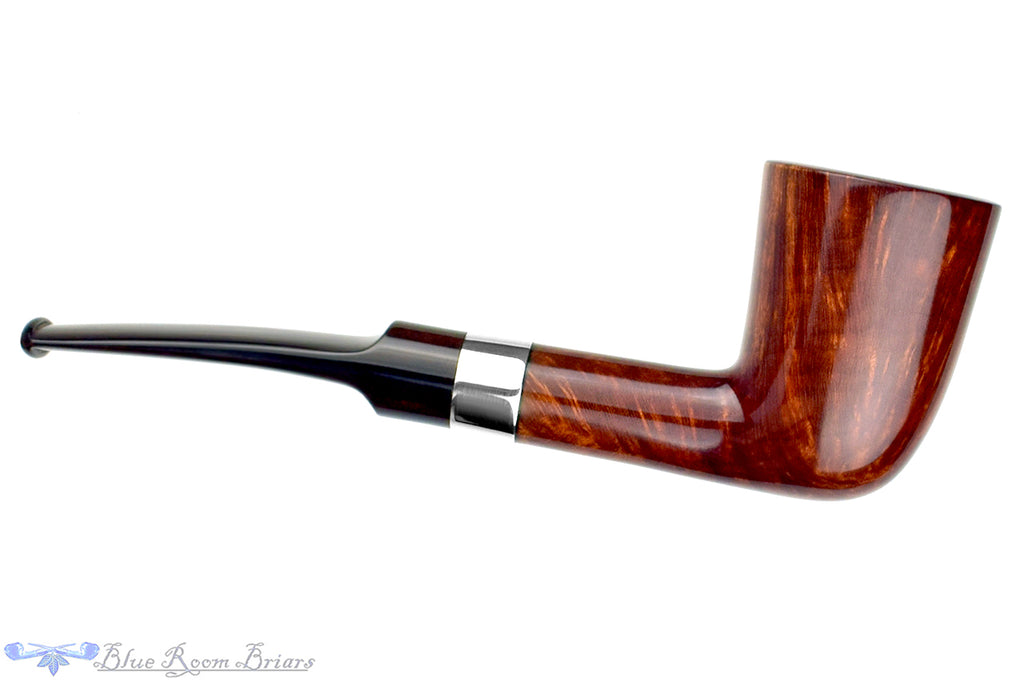 Blue Room Briars is proud to present this Todd Harris Pipe Dublin with Silver and Brindle