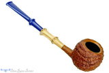 Blue Room Briars is proud to present this Nate King Pipe 774 Ring Blast Prince with Bamboo and Bakelite