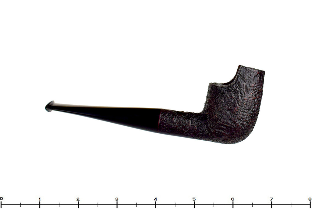 Jesse Jones Pipe Dark Blast Windshield Billiard, Blue Room Briars, dunhill shape, unique, jones, taper, tapered stem, billiard, sandblast, sand blast, darkblast, redblast, red blast, new pipe, unsmoked, bowl coat, production pipe, factory pipe, budget pipe, briar, briar pipe, tobacco pipe, wood pipe, wooden pipe, briar-pipe, smoking pipe, smoking hobby, ebonite, vulcanite, pipe stem, pipe mortise, stem, mortise, button, draft hole, grain, estate pipe, estate, refurbished, used pipe, refurbished pipe, estate