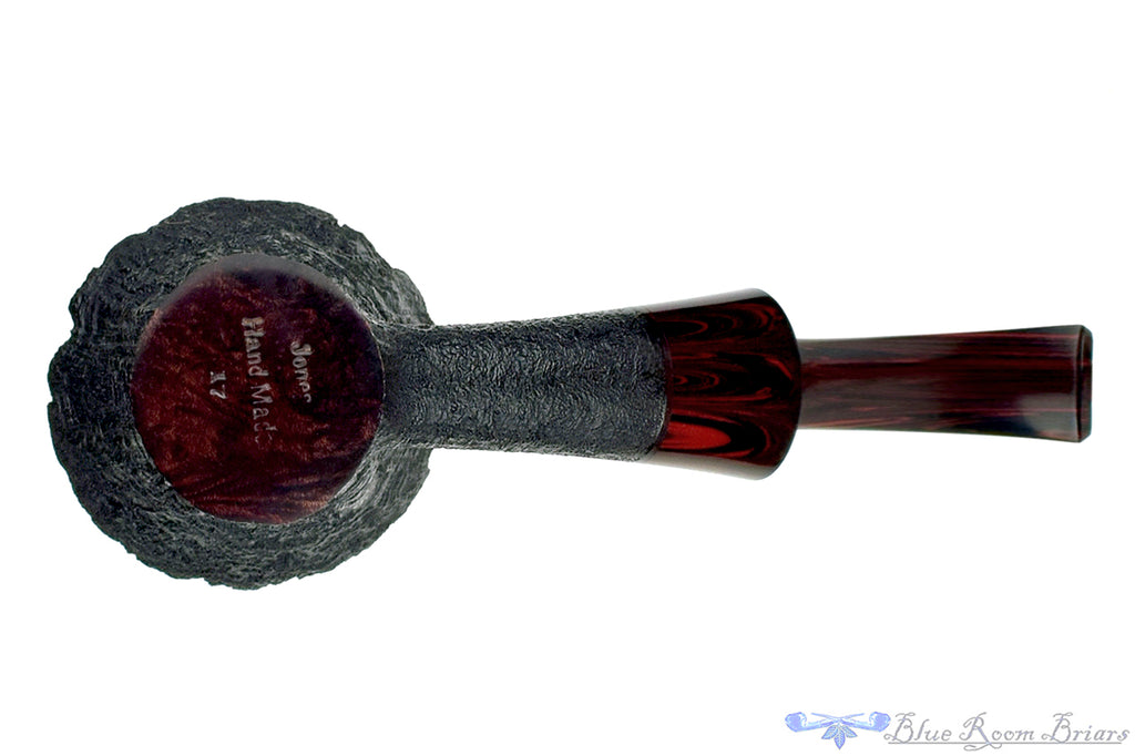 Jesse Jones Pipe Black Blast Cherrywood with Plateau
