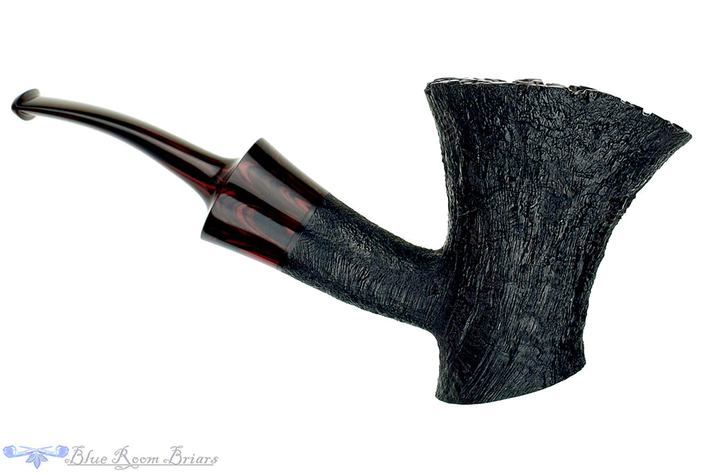 Jesse Jones Pipe Black Blast Cherrywood with Plateau