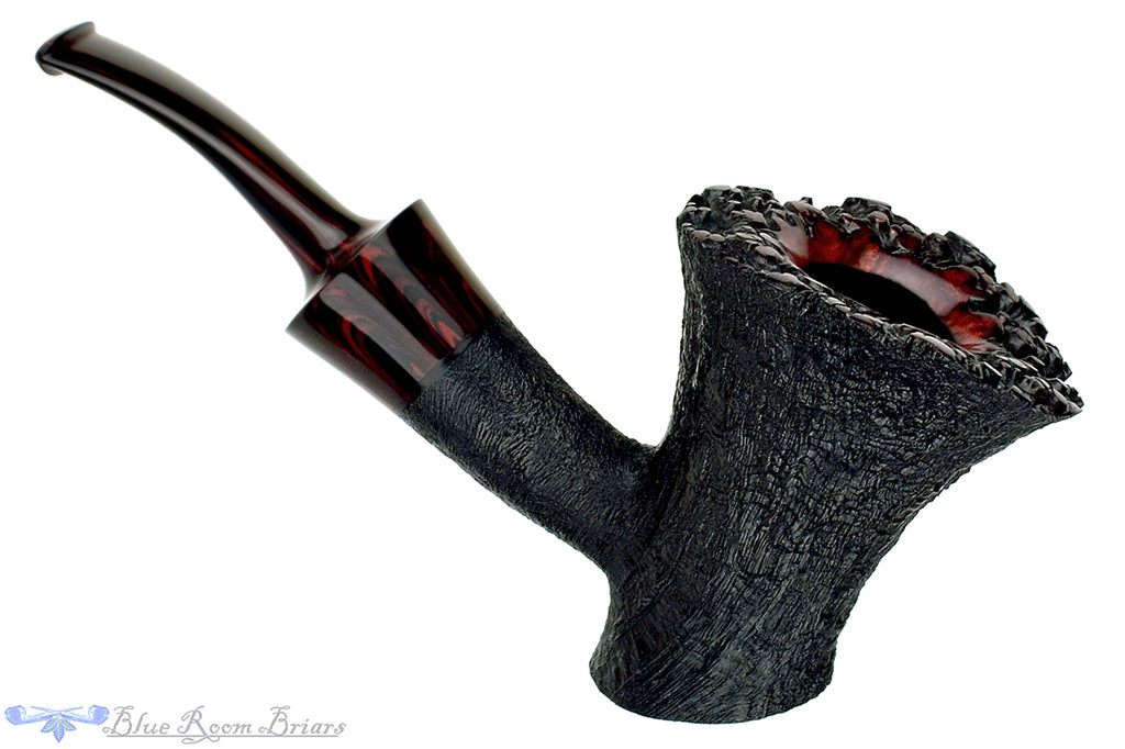 Jesse Jones Pipe Black Blast Cherrywood with Plateau