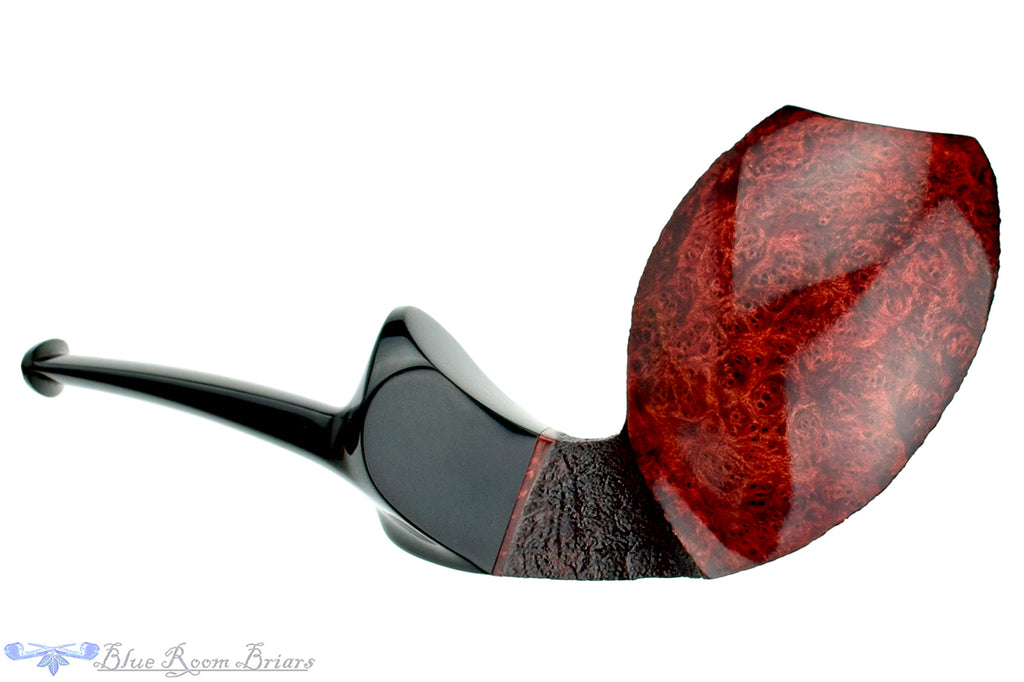 Blue Room Briars is proud to present Jesse Jones and Todd Harris Collaboration Pipe (2019) Partial Sandblast Blowfish
