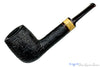 Blue Room Briars is proud to present this Jerry Crawford Pipe Black Blast Lovat with Brindle and Spalted Tamarind