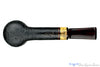 Blue Room Briars is proud to present this Jerry Crawford Pipe Black Blast Lovat with Brindle and Spalted Tamarind